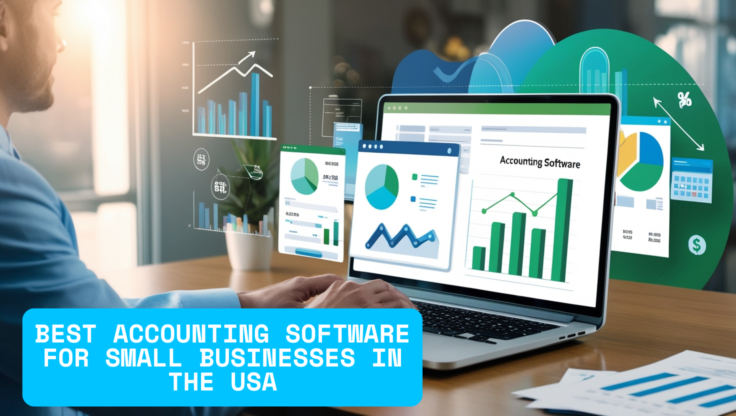 Free accounting software for small business illustration – finance and bookkeeping tools